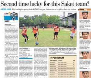 Young Footballers | Hope Hall Foundation School