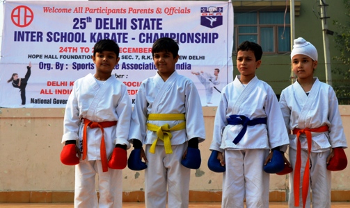 INTER-SCHOOL KARATE CHAMPION SHIP